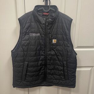 Carhartt Black Quilted Vest